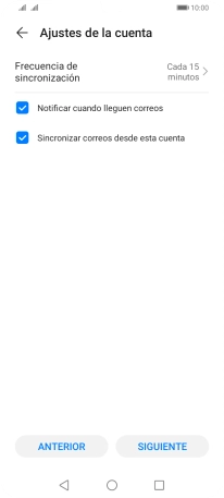 Pulsa Frecuencia de sincronización.