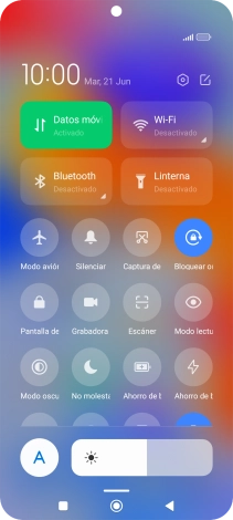 Pulsa Silenciar las veces que sean necesarias para activar o desactivar el modo silencioso.