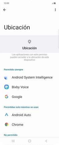 Pulsa la app deseada.