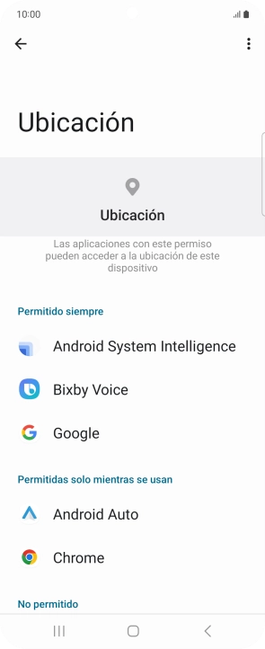 Pulsa la app deseada.