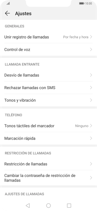 Pulsa Desvío de llamadas.