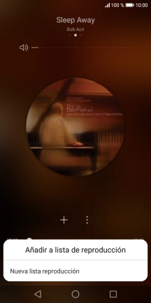 Pulsa Nueva lista reproducción.