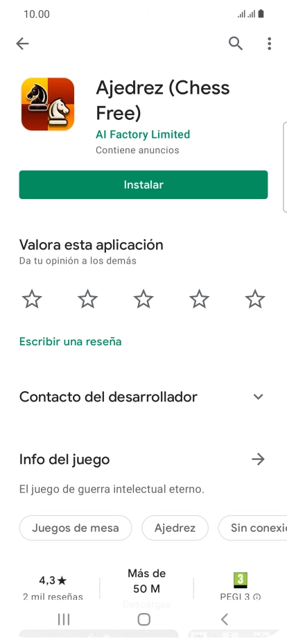 Pulsa la tecla de inicio para terminar y regresar a la pantalla de inicio.