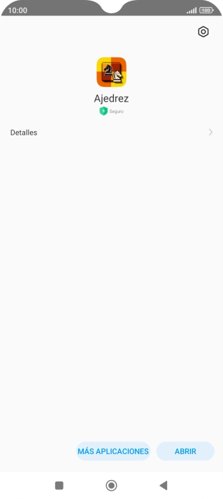 Pulsa la tecla de inicio para terminar y regresar a la pantalla de inicio.