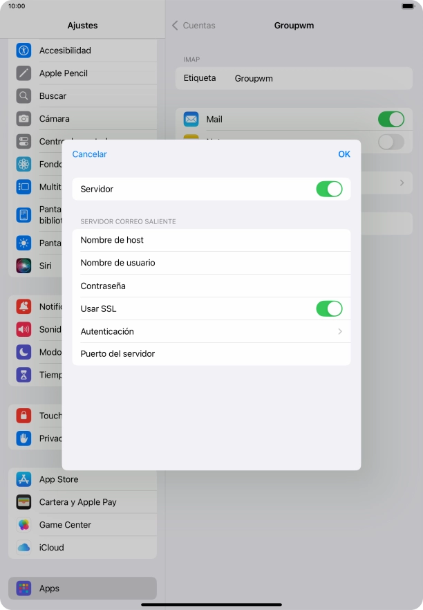 Pulsa Autenticación.