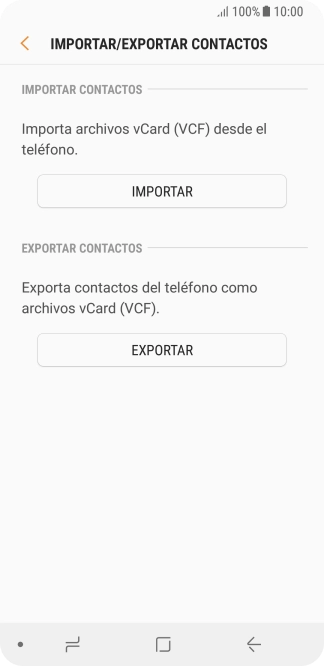 Pulsa IMPORTAR.