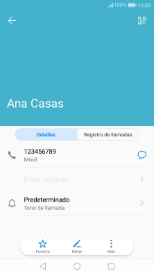Pulsa la tecla de inicio para terminar y regresar a la pantalla de inicio.