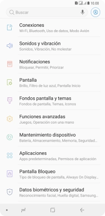Pulsa Aplicaciones.