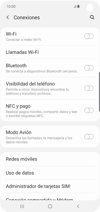 Pulsa Bluetooth.