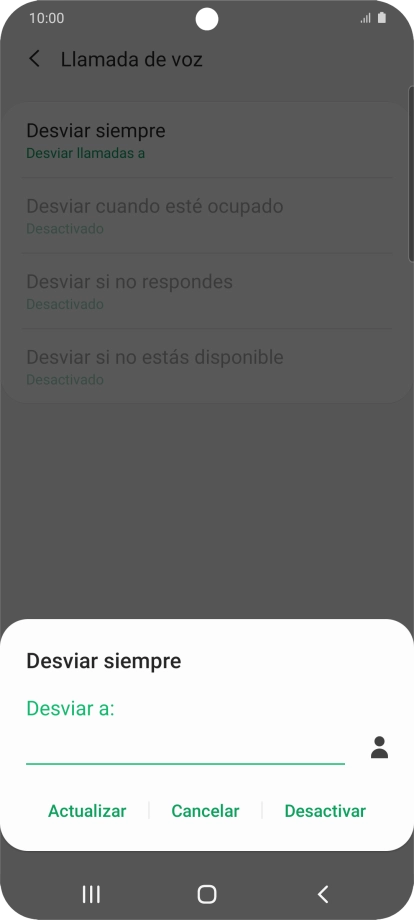 Pulsa Desactivar.