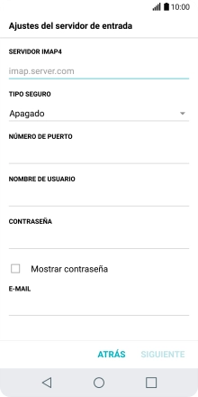 Pulsa en el campo bajo 