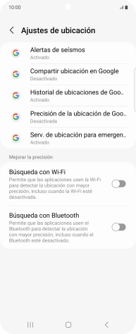 Pulsa Precisión de la ubicación de Goo...