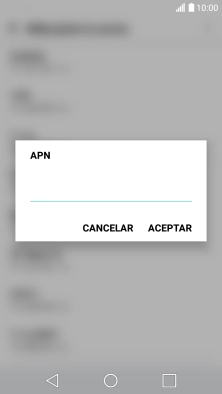 Introduce airtelwap.es y pulsa ACEPTAR.