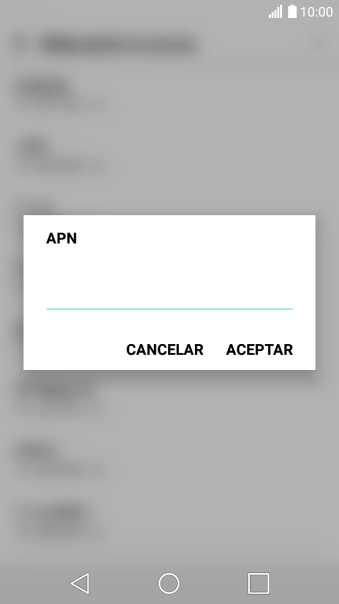 Introduce airtelwap.es y pulsa ACEPTAR.