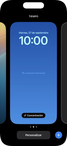 Pulsa Concentración.