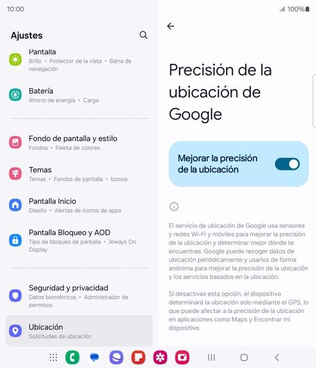 Si pulsas el indicador junto a 