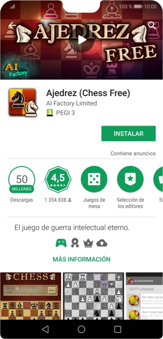 Pulsa la tecla de inicio para terminar y regresar a la pantalla de inicio.