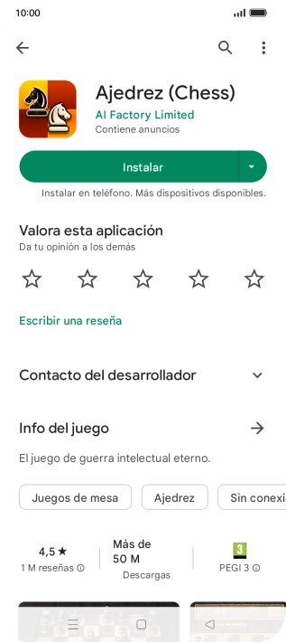 Pulsa la tecla de inicio para terminar y regresar a la pantalla de inicio.