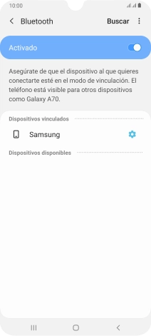 Pulsa la tecla de inicio para terminar y regresar a la pantalla de inicio.