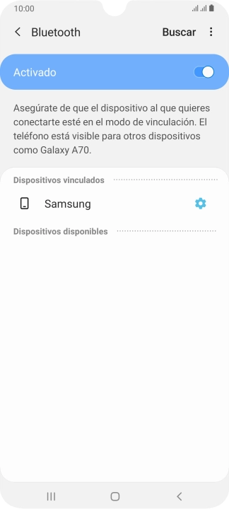 Pulsa la tecla de inicio para terminar y regresar a la pantalla de inicio.