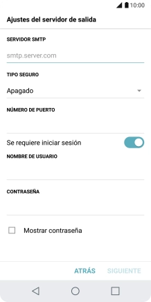 Pulsa en el campo bajo 
