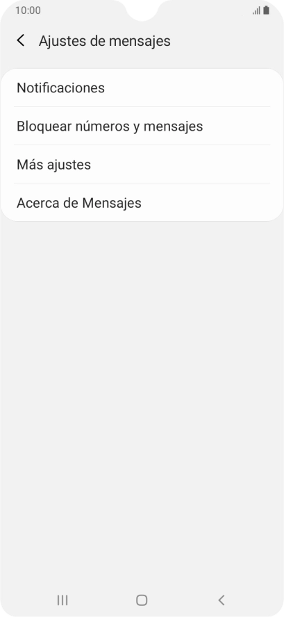 Pulsa Más ajustes.