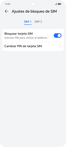 Pulsa el indicador junto a 