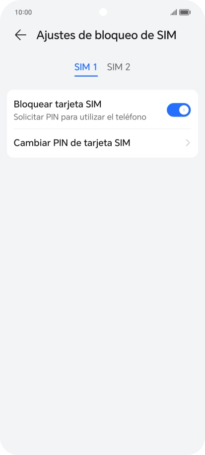 Pulsa el indicador junto a 