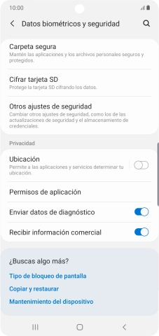 Pulsa Ubicación.
