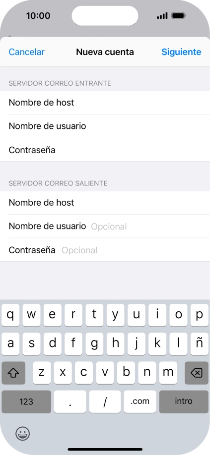Pulsa Siguiente.
