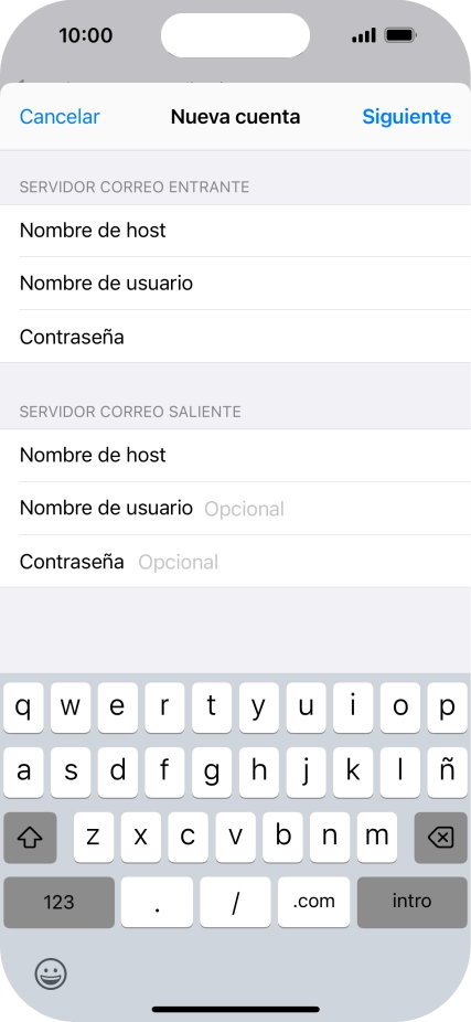 Pulsa Siguiente.