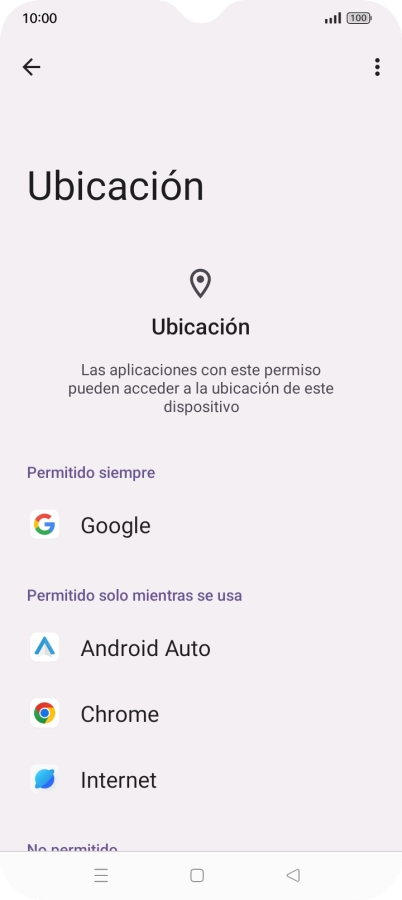 Pulsa la app deseada.