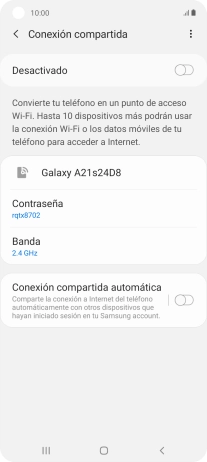 Pulsa el icono de menú.