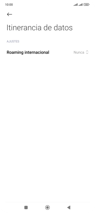 Pulsa la lista desplegable junto a 