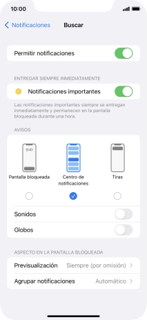 Pulsa el indicador junto a 