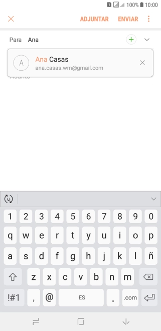 Pulsa el contacto deseado.