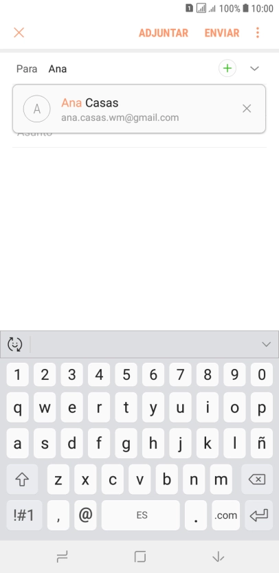 Pulsa el contacto deseado.