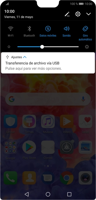 Pulsa Pulse aquí para ver más opciones..
