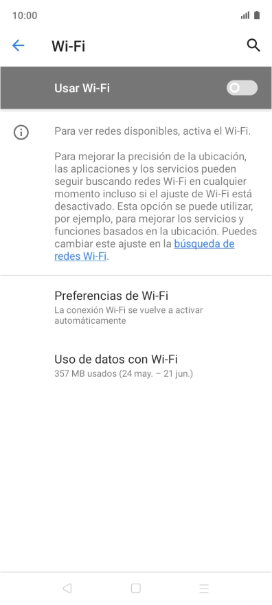 Pulsa el indicador junto a 