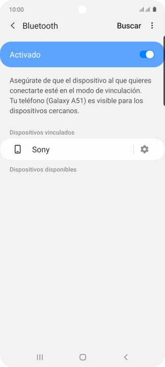Pulsa la tecla de inicio para terminar y regresar a la pantalla de inicio.