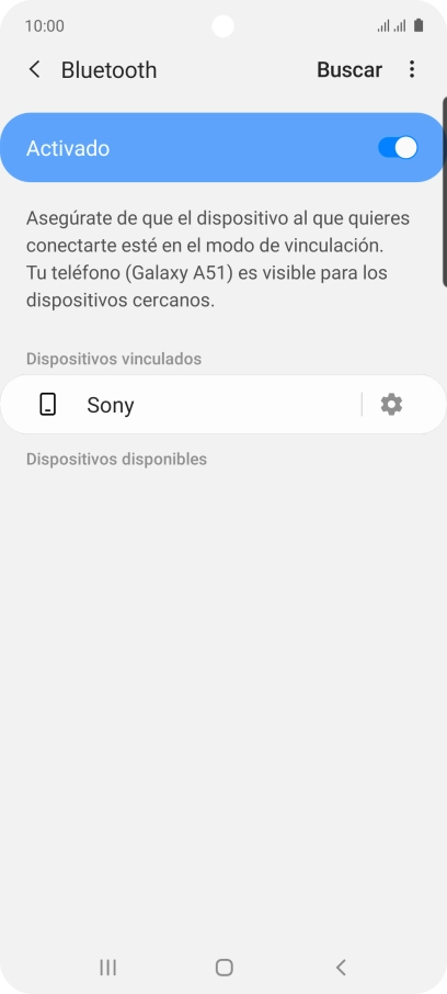 Pulsa la tecla de inicio para terminar y regresar a la pantalla de inicio.