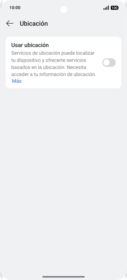 Pulsa el indicador bajo 
