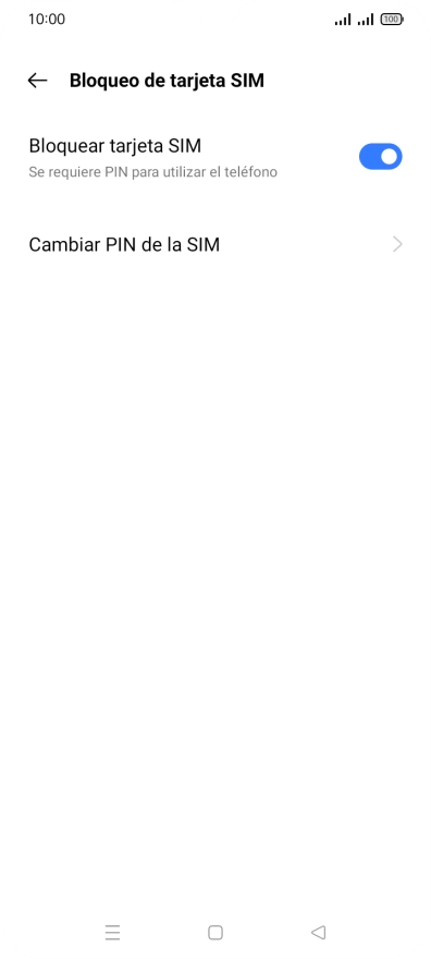 Pulsa el indicador junto a 