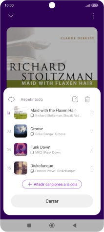 Pulsa el icono de añadir.