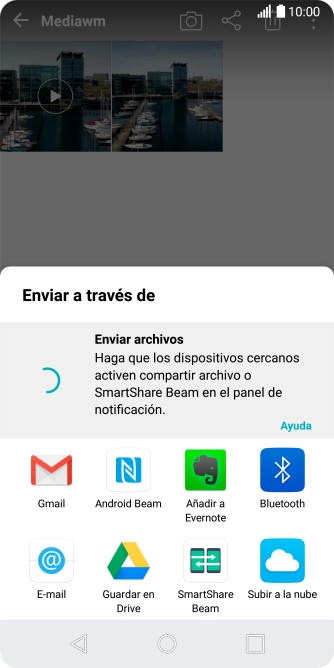 Pulsa Guardar en Drive.