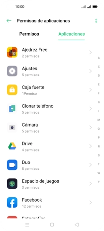 Pulsa la app deseada.