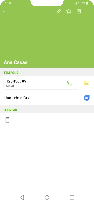 Pulsa la tecla de inicio para terminar y regresar a la pantalla de inicio.