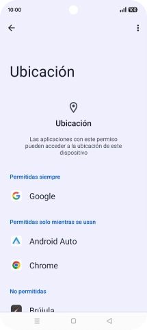 Pulsa la app deseada.