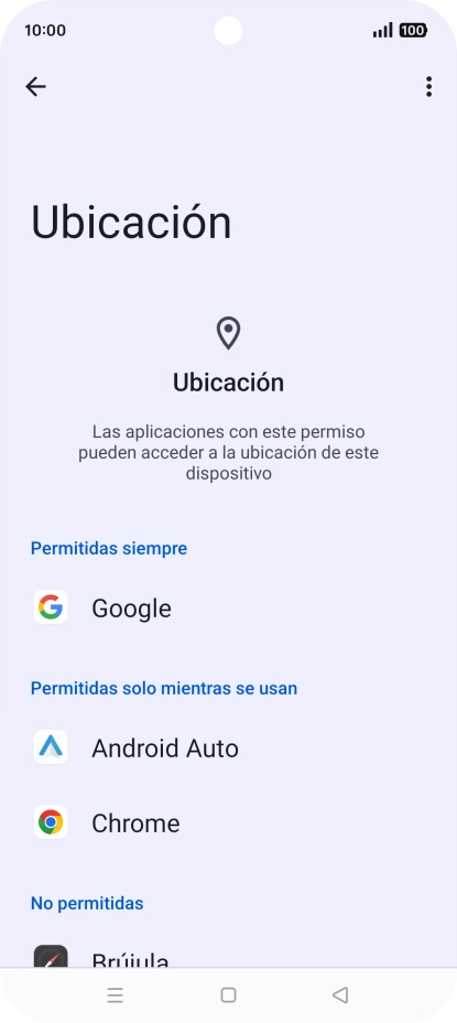 Pulsa la app deseada.