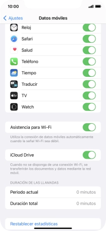 Pulsa el indicador junto a 